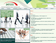 Tablet Screenshot of aesss.org